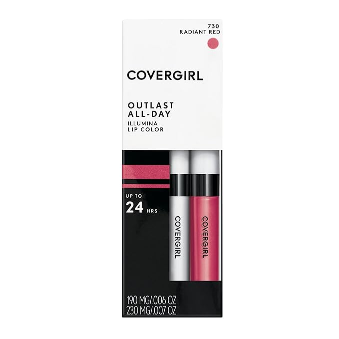 COVERGIRL Outlast Illumia All-Day Moisturizing Lip Color, Radiant COVERGIRL