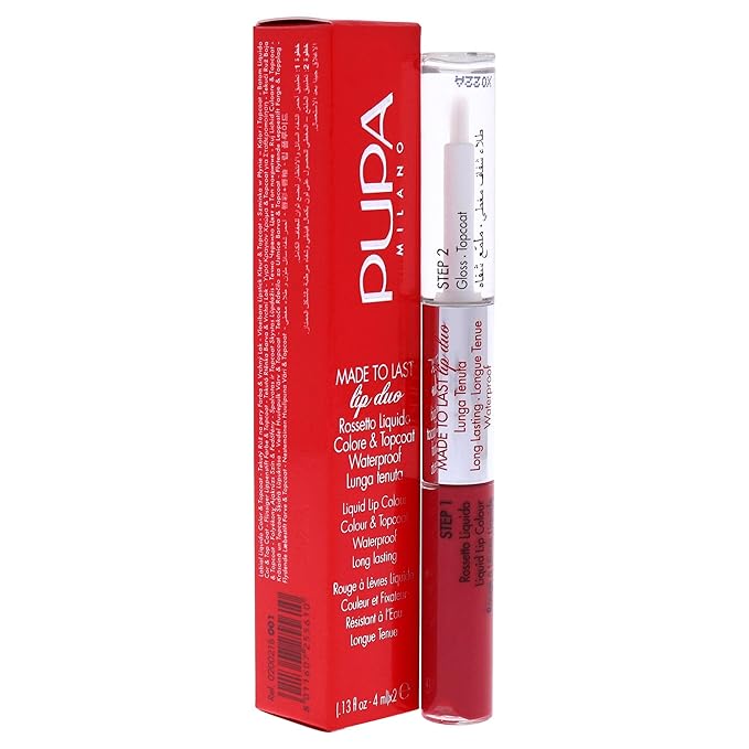 Pupa Milano Made To Last Lip Duo - Smudge-Proof