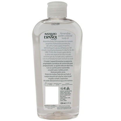 Instituto Español Almond Body Oil, Smoothness for your Skin, 2-Pack Of 8.5 FL Oz each, 2 Bottles