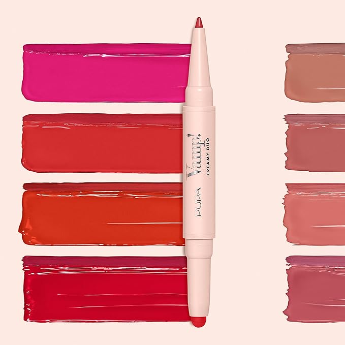 Pupa Milano Vamp! Creamy Duo, 007 Peach Nude, Long