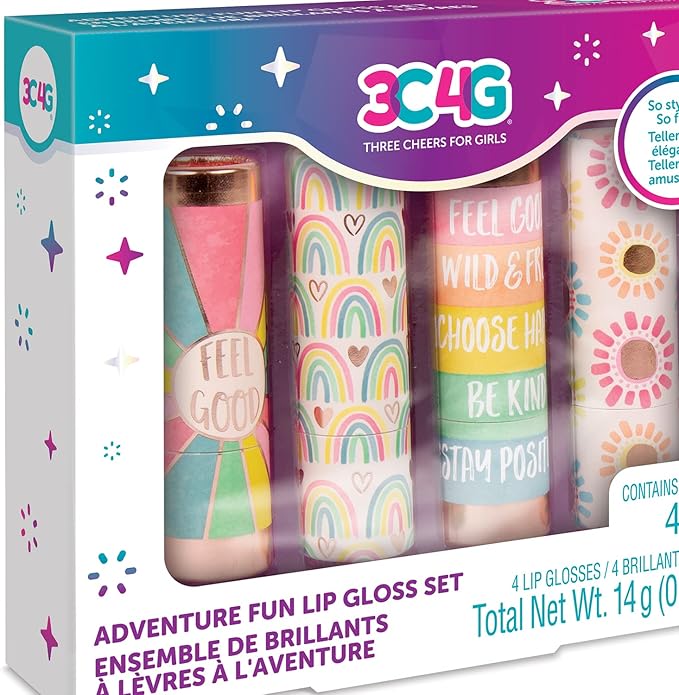 3C4G: Adventure Fun: Lip Gloss Set - 4 3C4G: