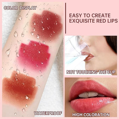 3 Colors Lipstick Set, Hydrating Tinted Lip Balm Hydrating