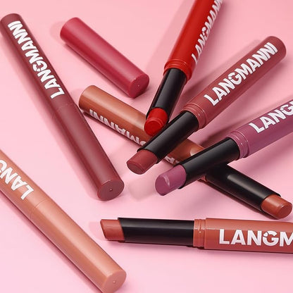Jolilab 3 Pcs Velvet Matte Lipstick Nude Matte Lipstick