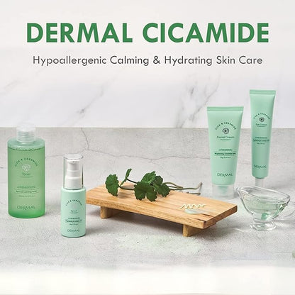 DERMAL Cicamide Nourishing & Anti-Wrinkle Eye Cream 1.41 oz - With Centella Asiatica Extracts and Ceramide to Fight Early Signs of Aging, For Under Eye Bags, Dark Circles, and Dull Skin