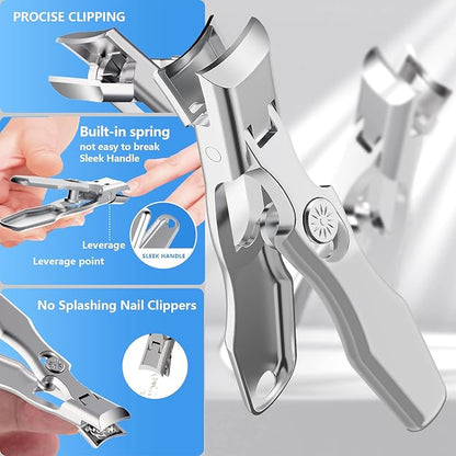 Toenail Clippers for Thick Toenails,3Pcs