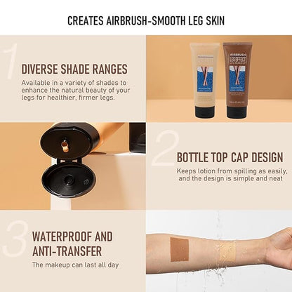Leg Makeup Lotion, Leg Body Makeup, Airbrush Legs, Body 118ml