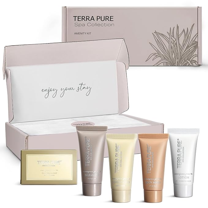 Terra Pure Spa Collection Amenity Kit oz
