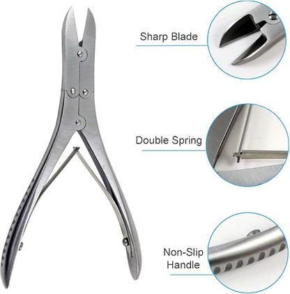 Toenail clippers for thick ingrown