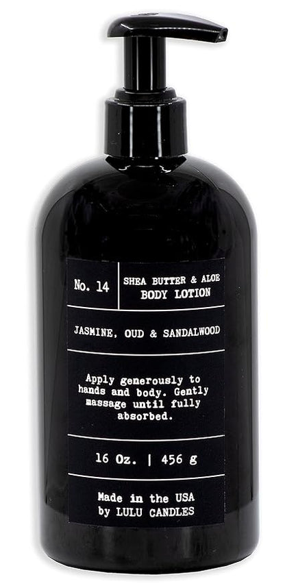 Lulu Candles | Ocean Breeze | Moisturizing Body Lotion | Soothing Shea Butter & Aloe | Gentle Lotion Nourishes Dry Skin With Moisture, No Paraben, Dye Free, Non-Greasy - 16 Fl. Oz.