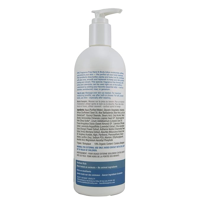 Beauty Without Cruelty Fragrance Free Hand