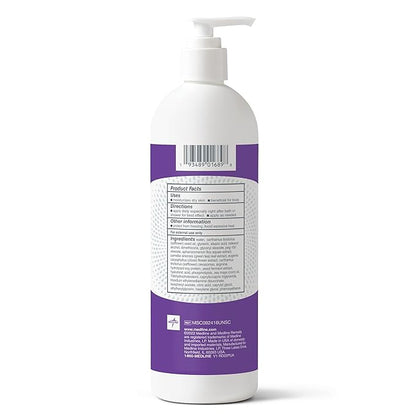 Medline Remedy Clinical Skin Cream Moisturizer, Unscented (16 fl oz Pump Bottle), Nourishing for Dry Skin, Paraben & Sulfate-Free Moisturizing Cream for Face and Body, Lotion for Sensitive Skin