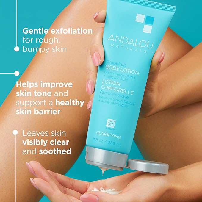 Andalou Naturals Body Lotion, Clarifying Grapefruit