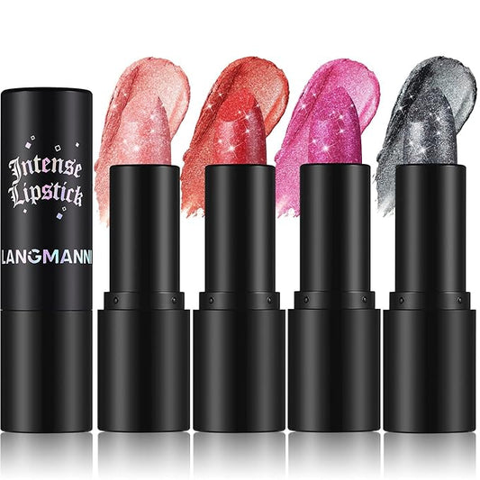 Jolilab Sparkling Lipstick Lip Gloss Long Lasting Waterproof Lipstick