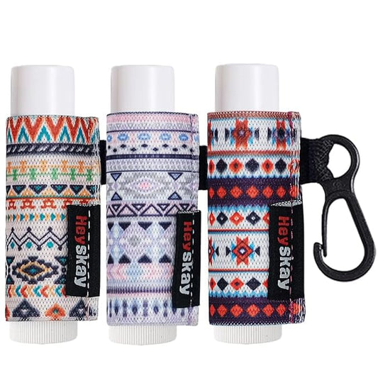3PCS Lip Balm Holder Sleeves Chapstick