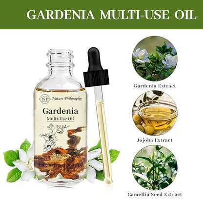 NP NATURES PHILOSOPHY Gardenia Multi-Use Oil