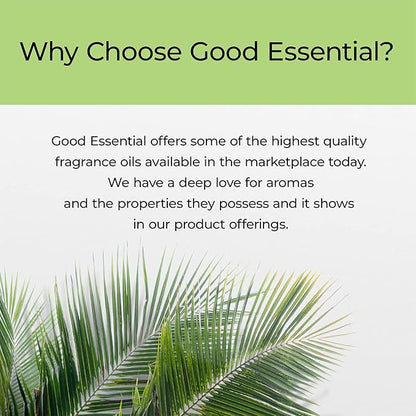 Good Essential Professional Vanilla Fragrance Oil 10 ml (0.33 fl oz) for Candles, Soaps, Perfume, Home Fragrance, Vanilla Diffuser Oil, and Body Lotion
