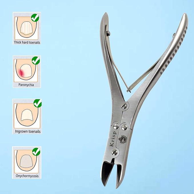 Toenail clippers for thick ingrown