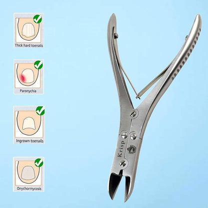 Toenail clippers for thick ingrown