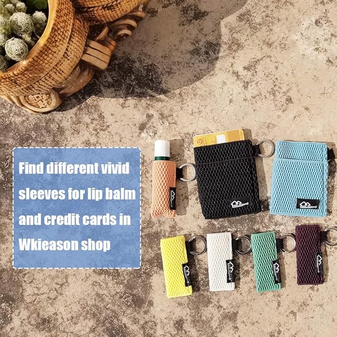 WK IEASON Lip Balm Sleeves Holder