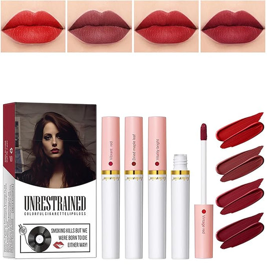 Cigarette Case Lipstick Nude Matte Little Tube Lip Cigarette