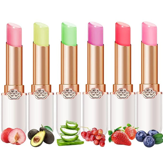 6 Pcs/Set Peach Aloe Vera Strawberry Blueberry Avocado Grape