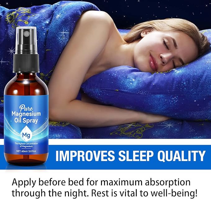 Magnesium Oil Spray, Pure Magnesium Oil