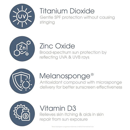 Glowbiotics Tinted Reef-Safe Sunscreen SPF 30: Non-Greasy, Breathable, Daily Broad Spectrum UVA/UVB Mineral Formula, 2 Fl Oz