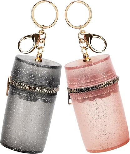 2 Pack Lipstick Case, Transparent Lipstick Organizer Organizer