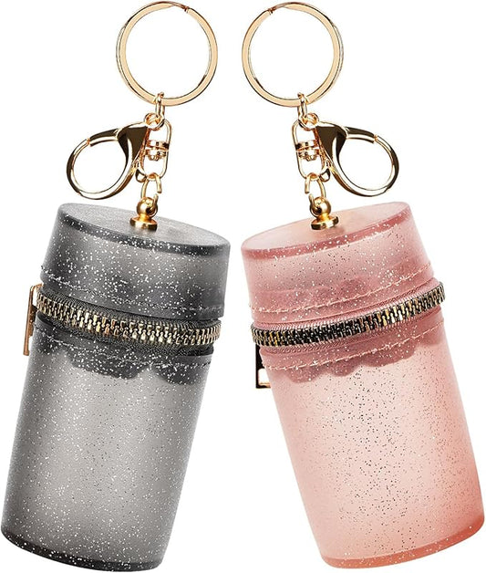 2 Pack Lipstick Case, Transparent Lipstick Organizer Organizer