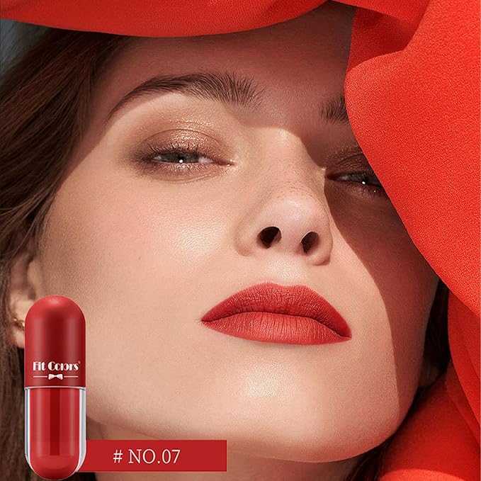 8PCS Nude Pink Lip Gloss Gift Set,Non-Fade Waterproof Liquid Lipstick,Lasting Pigmented Velvet Lipgloss Kit,Shiny Pink Matte Lipstick Set,Beauty Cosmetics Makeup Gift for Girls