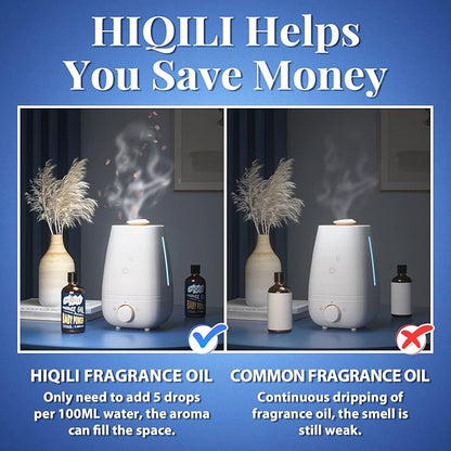 HIQILI Baby Powder Essential Oil - Refreshing Fragrance Oil for Diffuser, Candle Soap Perfume Lotion Making, Mild Home Scent, 3.38 Fl Oz Halloween Thanksgiving