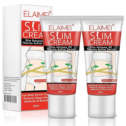2 Pack Hot Cream, Slimming Fat