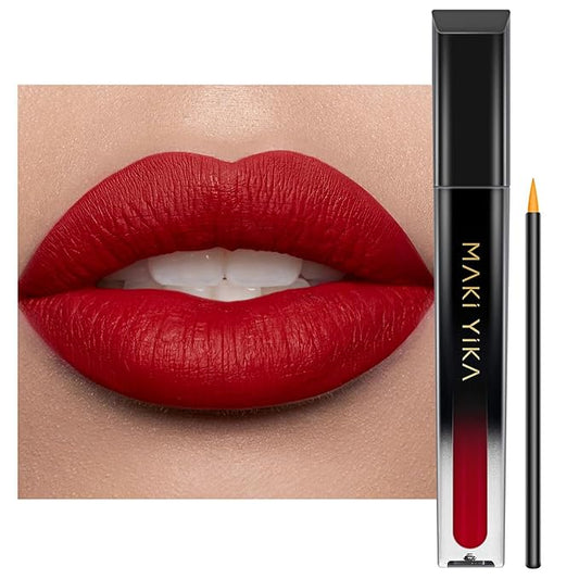 MAKI YIKA Red Lipstick for Women Color Stay Lipstick