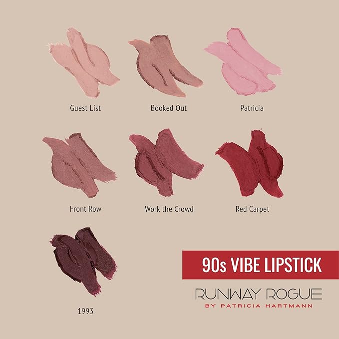 Runway Rogue 90s Vibe Lipstick, Moisturizing Matte Dusty-Pink Rogue