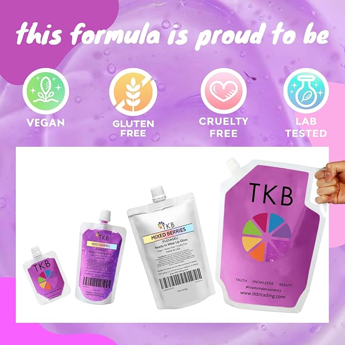 TKB Jelly Gloss (Flexagel)| Lip Gloss Base Gloss