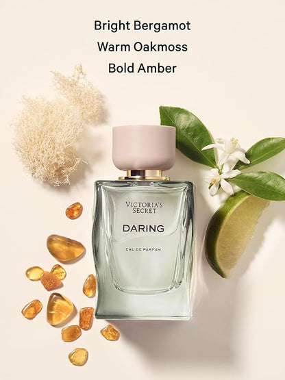 Victoria's Secret Daring Fragrance Body Lotion, Notes of Bright Bergamot, Warm Oakmoss and Bold Amber (8.4 oz)