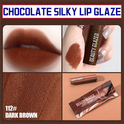 MIELIKKI Chocolate Matte Liquid Lipstick, Long Lasting Lip Long