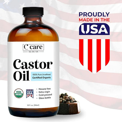 Castor Oil Organic Cold Pressed Unrefined