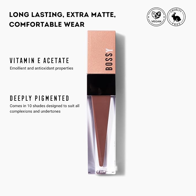 Liquid Lipstick for Women, Vegan, Hydrating, Long Lasting, Vegan,