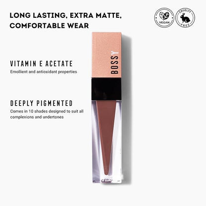 Liquid Lipstick for Women, Vegan, Hydrating, Long Lasting, Vegan,
