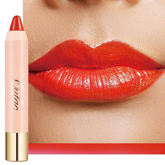 Oulac Coral Red Lipstick - Moisturizing Lipstick Tinte 48g