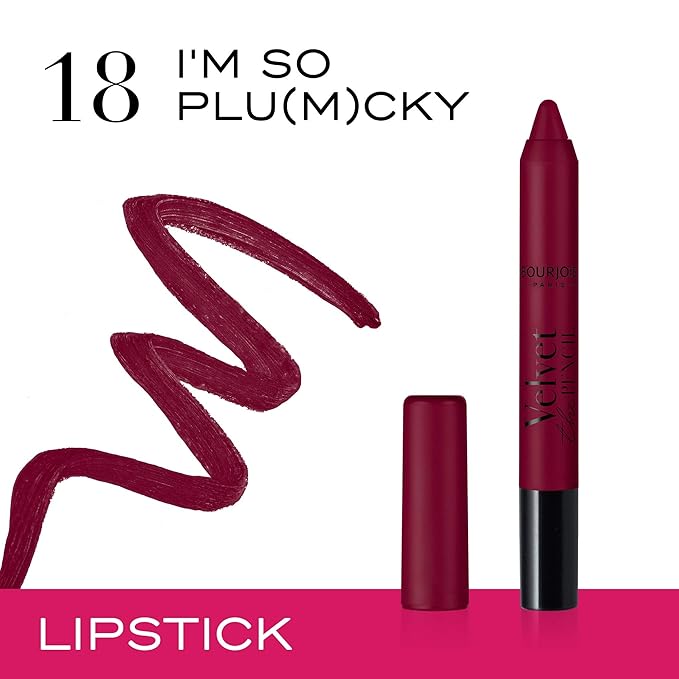 Velvet The Pencil Matt Lipstick #018-I'M Son Plumcky