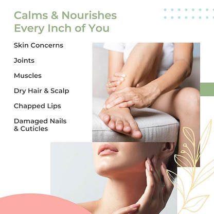 Emu Oil Skin Moisturizer - Scalp, Hair, Face, Body & Nail Moisturizer with Omega 3, 6, 9, Vitamins, & Minerals - Body & Face Serum for Fine Lines, Stretch Marks, Dry Lips & Cuticles - 1L, Unscented