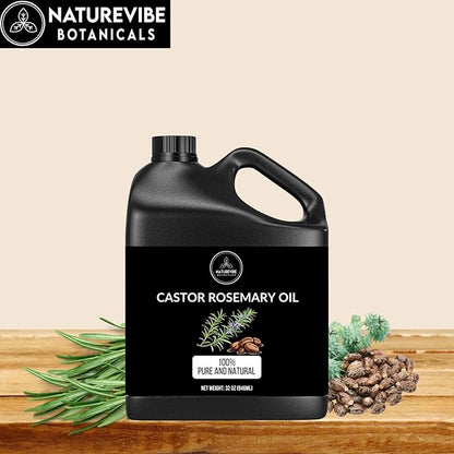 Naturevibe Botanicals Castor Rosemary Oil 32