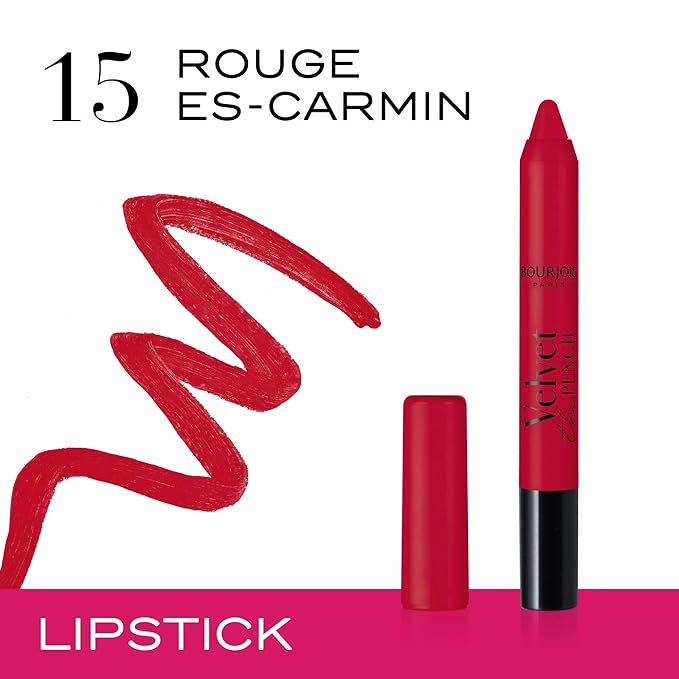 Velvet The Pencil Matt Lipstick #015-Rouge Escarmin