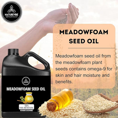 Naturevibe Botanicals Meadowfoam Oil 32 Ounces