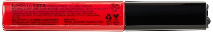 NYX Professional Makeup Mega Shine Lip Gloss, Perfect Red, 0.37 Ounce