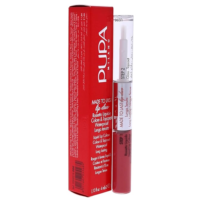 Pupa Milano Made To Last Lip Duo - Smudge-Proof