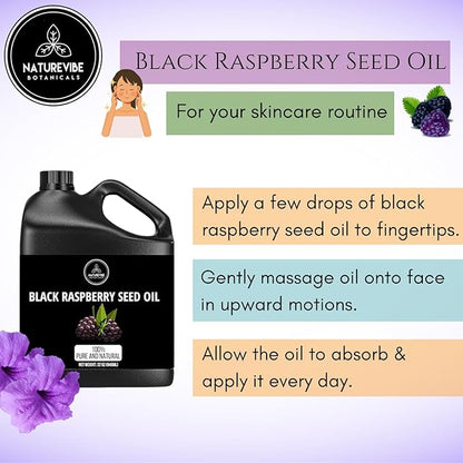 Naturevibe Botanicals Black Raspberry Oil 32