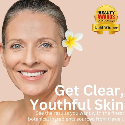 Organic Anti Aging Eye Cream, Natural Facial Cleanser and Retinol Night Cream